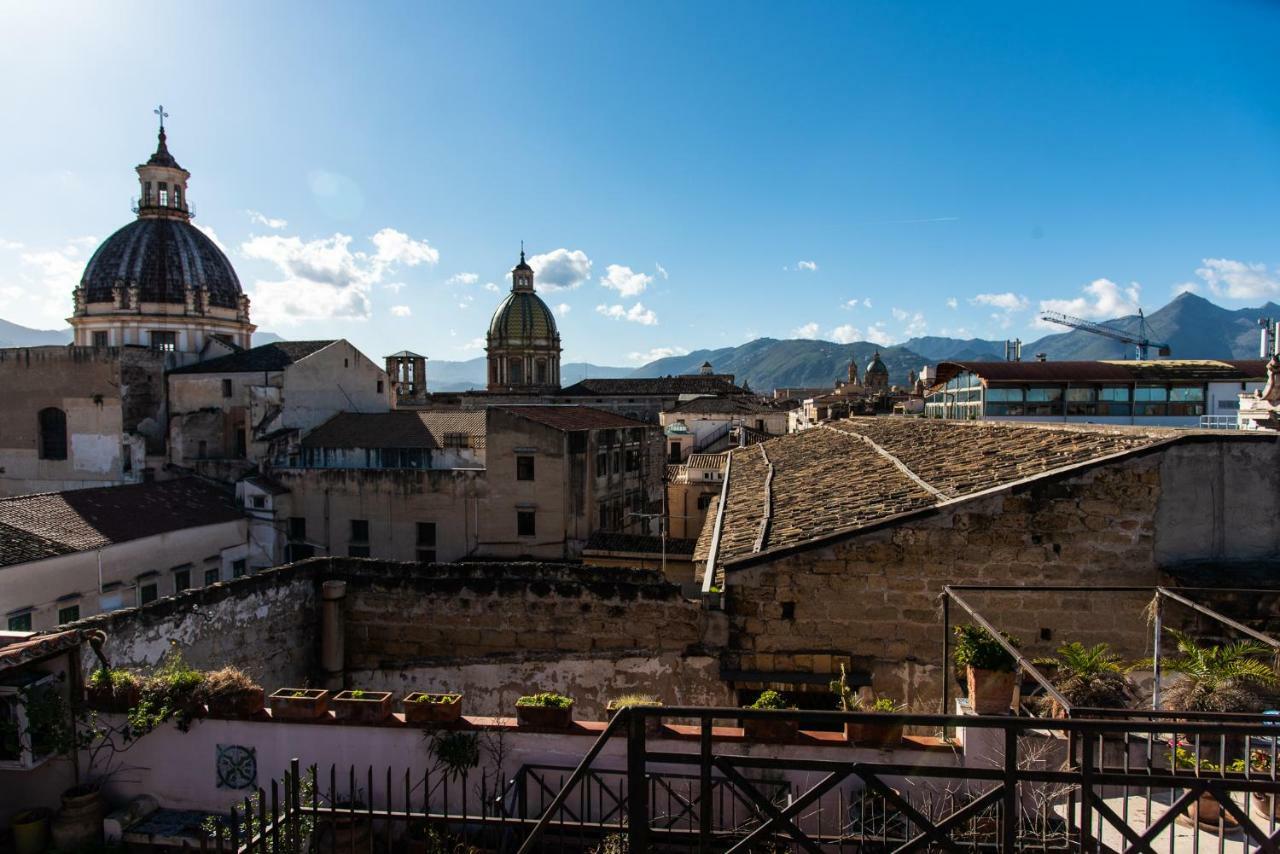 Appartamento Palazzo Pace Al Cassaro Palerme Extérieur photo