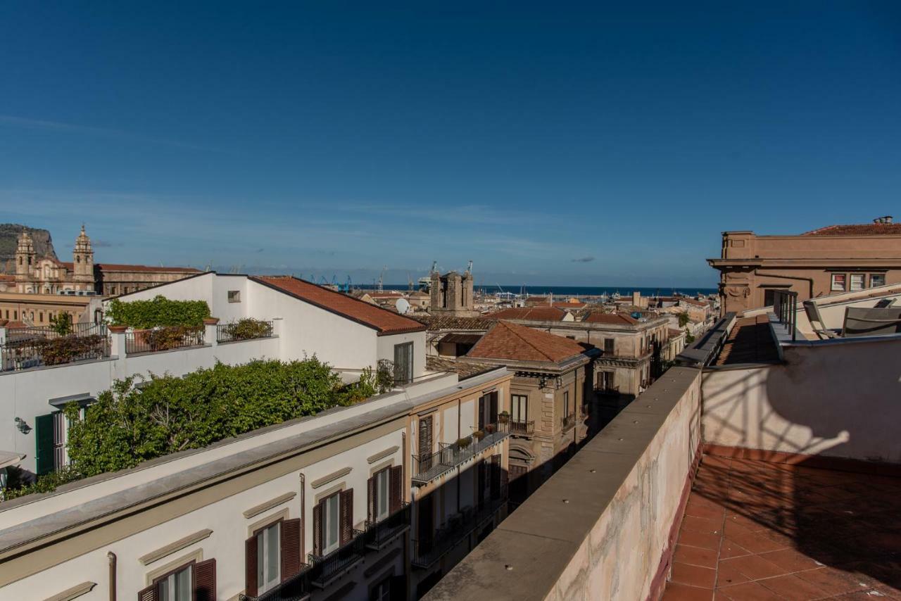 Appartamento Palazzo Pace Al Cassaro Palerme Extérieur photo